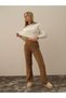 Kadın Camel Regular Fit Pantolon