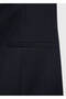 Slim Striped Dress with Hidden Buttons - 5