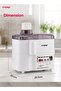 JB 414C 4in1 Food Processor 650W, 1.5L Jar,2 Speed&Pulse, SS Filter&Blade,Overheat Protection - 8
