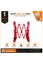Red Plastic Stretch Partitions 2 Meters