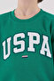 4-15 Years Old Licensed Us Polo Assn Boys Team-Green - 6