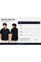 Men's Black Oversize Short Sleeve Shirt with Snap Buttons, Comfortable Fit, Summer Casual Shirt - 7