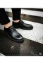 Imperia Men's Black Genuine Leather Classic Shoes |   Thick Sole Lace-Up Derby Model |   Business Office - 2