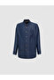 Cobalt Blue Comfort Fit Jean Shirt 50325403-Vr032 - 7