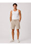 Gabardine Back Pocket Detailed Waffle Men's Shorts