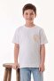 100% Cotton Text Printed Boy's T-Shirt