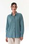 Basic Jakarlı Oversize Gömlek - 3