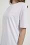 Crew Neck T-Shirt with Stone Detail - 5