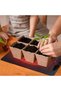 33x18cm 8.5W Seedling Heat Mat 5V 2A Plant Seed Germination Propagation Warm Pad Plant Flower Vegeta - 4
