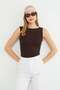 Basic Boat Neck Snap Fastener Bodysuit - 2