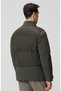 N-Tech Haki Dik Yaka Puffer Mont - 5