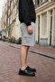 Men's Premium Jogger Relax Cargo Pocket Stone Linen Shorts - 2