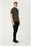 N-Tech Haki Fermuarlı Pike Tshirt - 3
