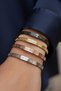 Men's and Women's Steel Bracelet - Black Color Women's Men's Stainless Steel Bracelet with Ayetel Kursi Written on It - 4