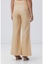 Bej Keten Pantolon - 4