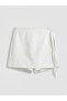 Alita City Standard Fit Jean Shorts Skirt with a Difference - 7