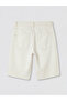 Lcw Jeans Ecru Slim Fit Men's Jean Shorts - 5