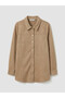 Trendlucky Women's Suede Look Shirt with a Difference - 5