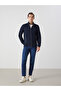 Trendlucky Men's Zippered Sweatshirt with a High Collar and Long Sleeves - 2