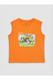 Nevavm Dinosaur Printed Boys' Undershirt with a Difference - 3