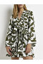 Rochie scurta, Verde