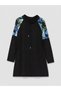 Alita City Women's Hijab Swimsuit Set with High Neckline and Patterned Design - 6