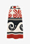 Ethnic Patterned Colorful Shay Long Beach Skirt - 3