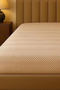 Elastic Bed Sheet Jagarli 120X200 (Beige)