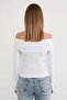 Basic Madonna Collar Modal Blouse - 5