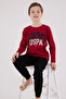 4-15 Years Old Licensed Us Polo Assn Boys Suit-Burgundy - 4