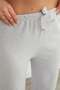 Basic Corded Elastic Waist Trousers - 6