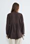 Fullamodest Pleated Kolu Tie-Detail Shirt - 8