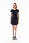 Basic Crew Neck Lycra Dress - 8