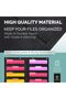 Heavy Duty Storage Pocket Chart for Classroom, 20 Pocket Storage Organizer with 4 Over-Door Hangers - 6