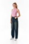 Ribbed Halter Neck Stitched Crop Body - 2