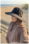 Unisex Wide Brim Safari Hat (Diameter 44 cm) - Water Repellent Uv Protection Mountaineering, Camping, and Fishing Hat (Brim 12 cm) - 2