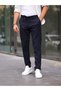 Men's Slim Fit Fabric Jogger with Lycra and Elastic Waist - 3