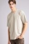 Anti-Wrinkle Cotton Breathable Oversize T-Shirt X3926Az26Sp - 2