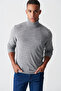 Men's Gray Basic Sweater E005002 - 4