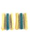 300PCS with box 300/600pcs 1% Resistor Set Resistance 1/4W Metal Film Resistors Kit 10Ohm ~1M Ohm 30 - 4
