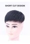 Knotless Toupee for Men, Short Hair Mechanism Wig, Full Real Hair Replacement Piece, Inch Wig Piece, Suitable for People with Hairline Falling Off,Natural - 2
