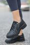 Candy Daily Flat Sole Zipper Detailed Sports Shoes - 4