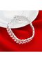 20cm 8inches 925 Sterling Silver 8-inch Classic Bracelet, Suitable for Men and Women, Wedding and En - 4