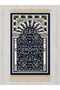 002_Navy Blue-14 mm /2200 Gr Soft, Densely Woven Ravza Prayer Rug - 2