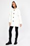 Hooded Oversize Cardigan with Ribbon Inside (E23-607 03)