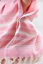 Children's Bathrobe-Pancho Peştemal Beach Towel 100% Cotton-Blue - 3