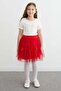 23 April Girls' Tulle Skirt with Elastic Bow - 3