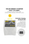 Warm Lighting Portable Solar Camping Light Lightweight And Portable For Outdoor Adventures Garden Li - 3