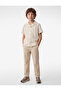 Cotton Pocketed Turn-Down Collar Short Sleeve Striped Shirt