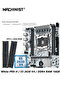 لوحة أم + معالج MACHINIST أبيض X99 PR9-H مع معالج Intel Xeon E5 2630 V4 LGA 2011-3 وذاكرة DDR - 8